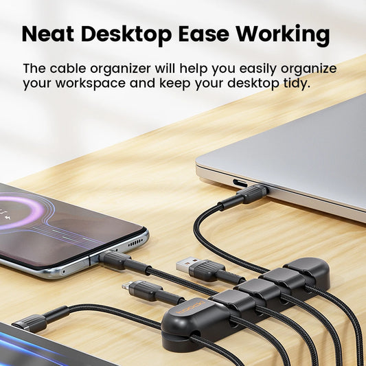 Silicone Cable Management Clips