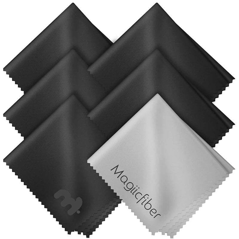 Premium Microfiber Cleaning Cloths — High-Density Non-Streak Wipes