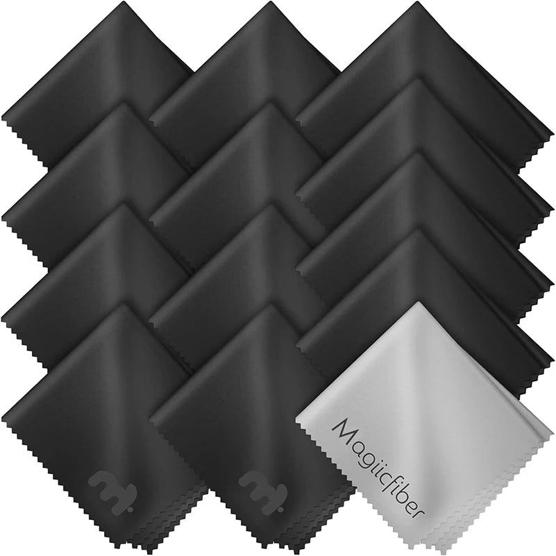 Premium Microfiber Cleaning Cloths — High-Density Non-Streak Wipes