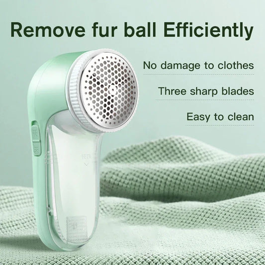 USB Rechargeable Electric Fabric Shaver — Lint & Bobble Remover