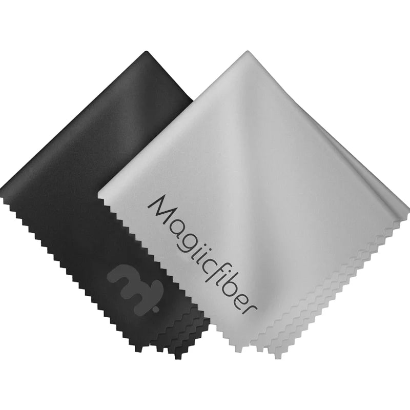 Premium Microfiber Cleaning Cloths — High-Density Non-Streak Wipes