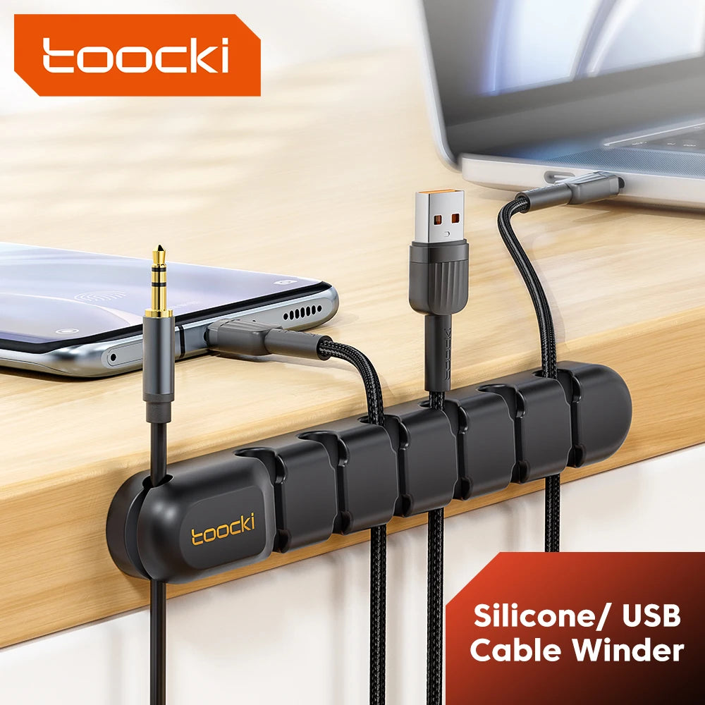 Silicone Cable Management Clips