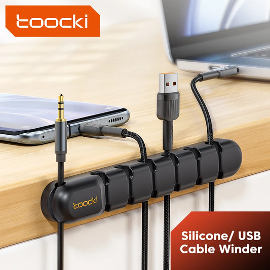 Silicone Cable Management Clips