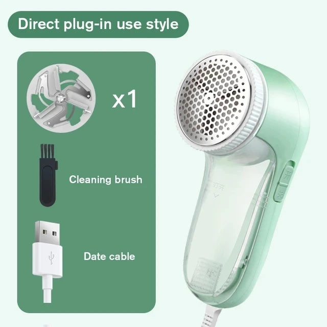 USB Rechargeable Electric Fabric Shaver — Lint & Bobble Remover