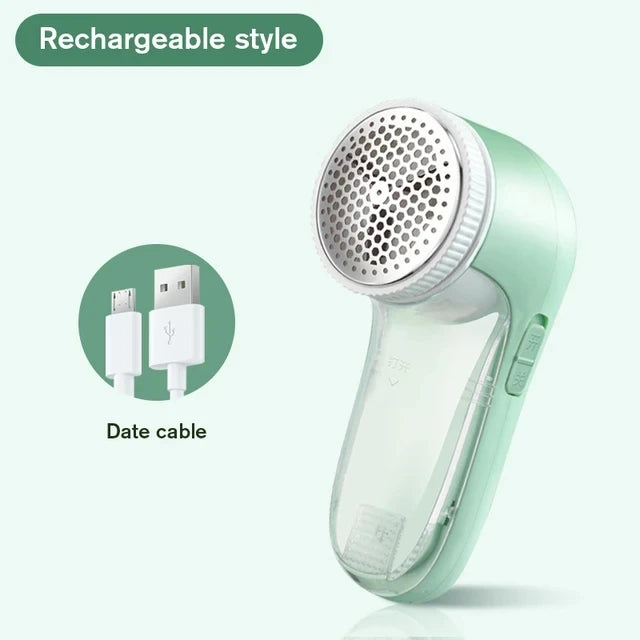 USB Rechargeable Electric Fabric Shaver — Lint & Bobble Remover