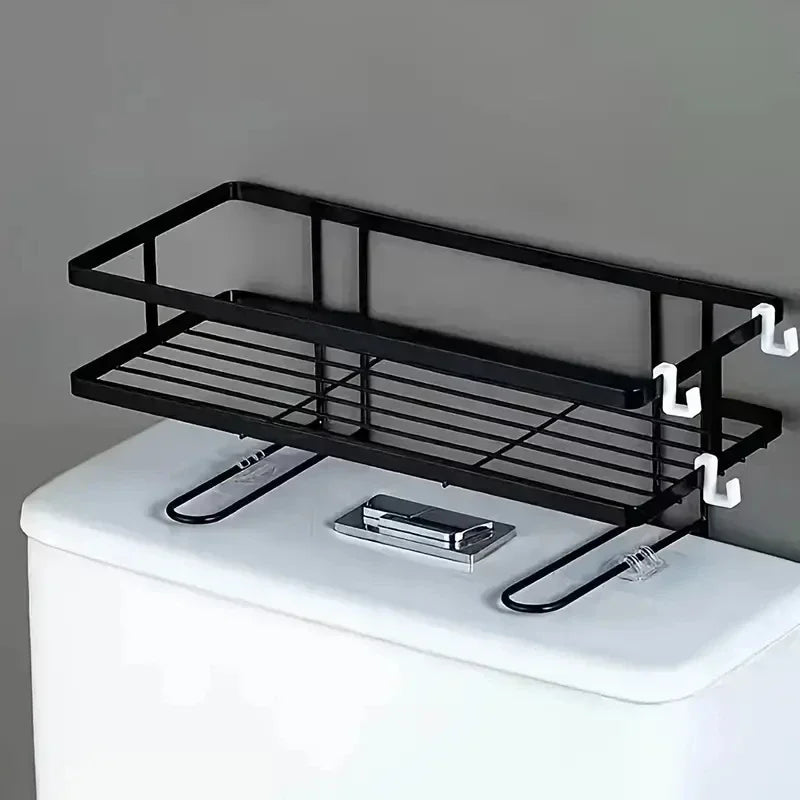 Over-Toilet Bathroom Storage Shelf — Space-Saving Organiser