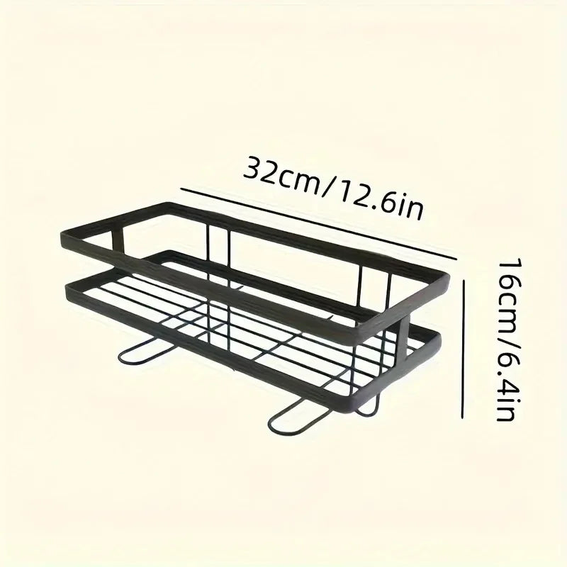 Over-Toilet Bathroom Storage Shelf — Space-Saving Organiser