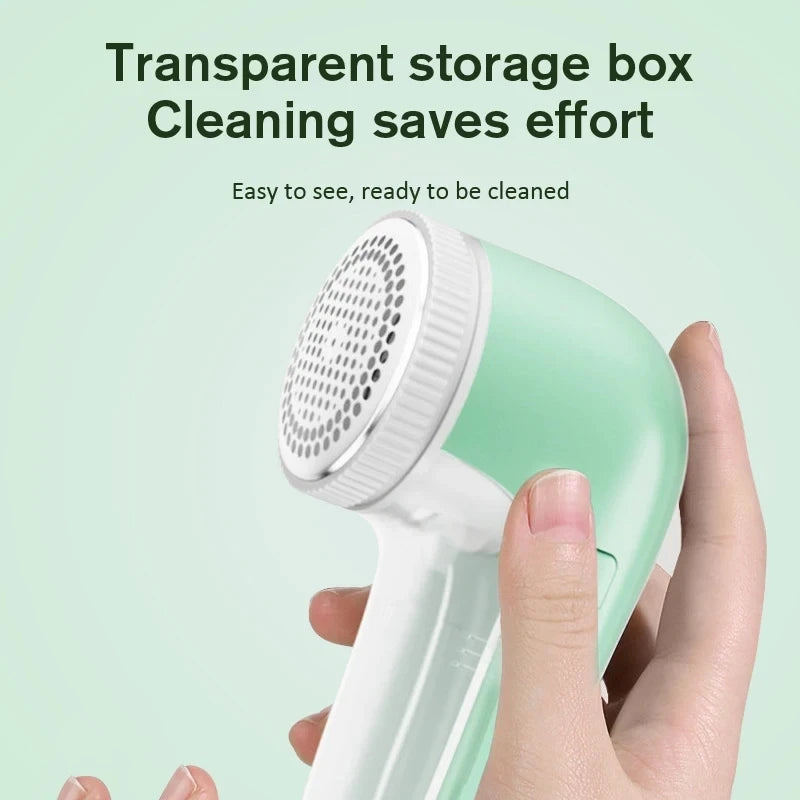 USB Rechargeable Electric Fabric Shaver — Lint & Bobble Remover