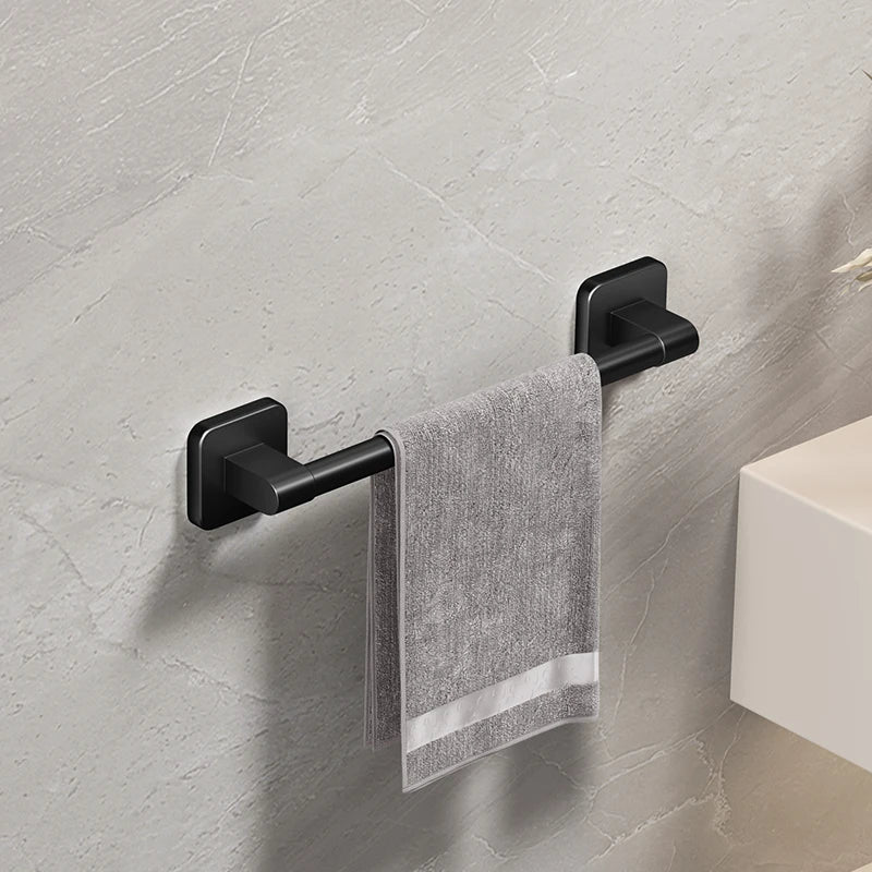 Self-Adhesive Bathroom Towel Holder — No-Drill Towel Bar