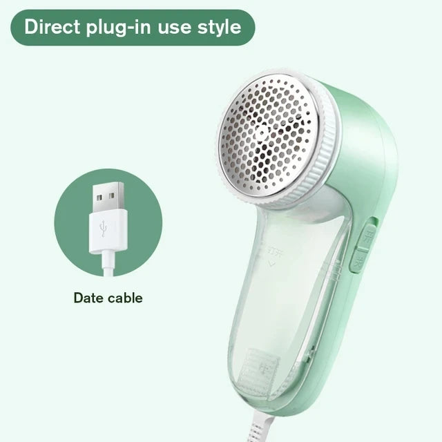 USB Rechargeable Electric Fabric Shaver — Lint & Bobble Remover