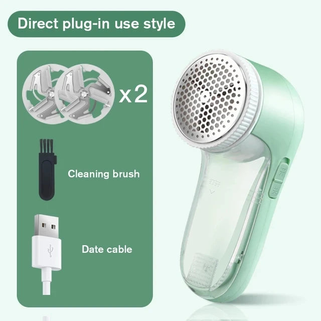 USB Rechargeable Electric Fabric Shaver — Lint & Bobble Remover